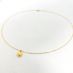 SUNFLOWER NECKLACE | 14K GOLD-FILLED - MTT Collective