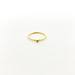 Bella Birthstone Stacking Ring | Gold - MTT Collective
