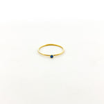 Bella Birthstone Stacking Ring | Gold - MTT Collective