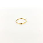 Bella Birthstone Stacking Ring | Gold - MTT Collective