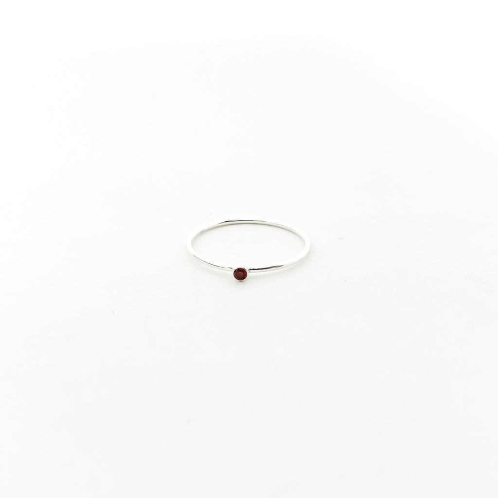 Bella Birthstone Ring |Silver - MTT Collective