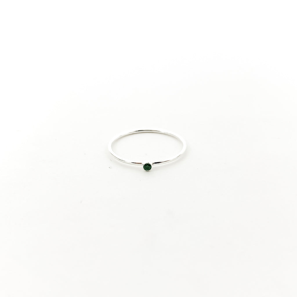 Bella Birthstone Ring |Silver - MTT Collective