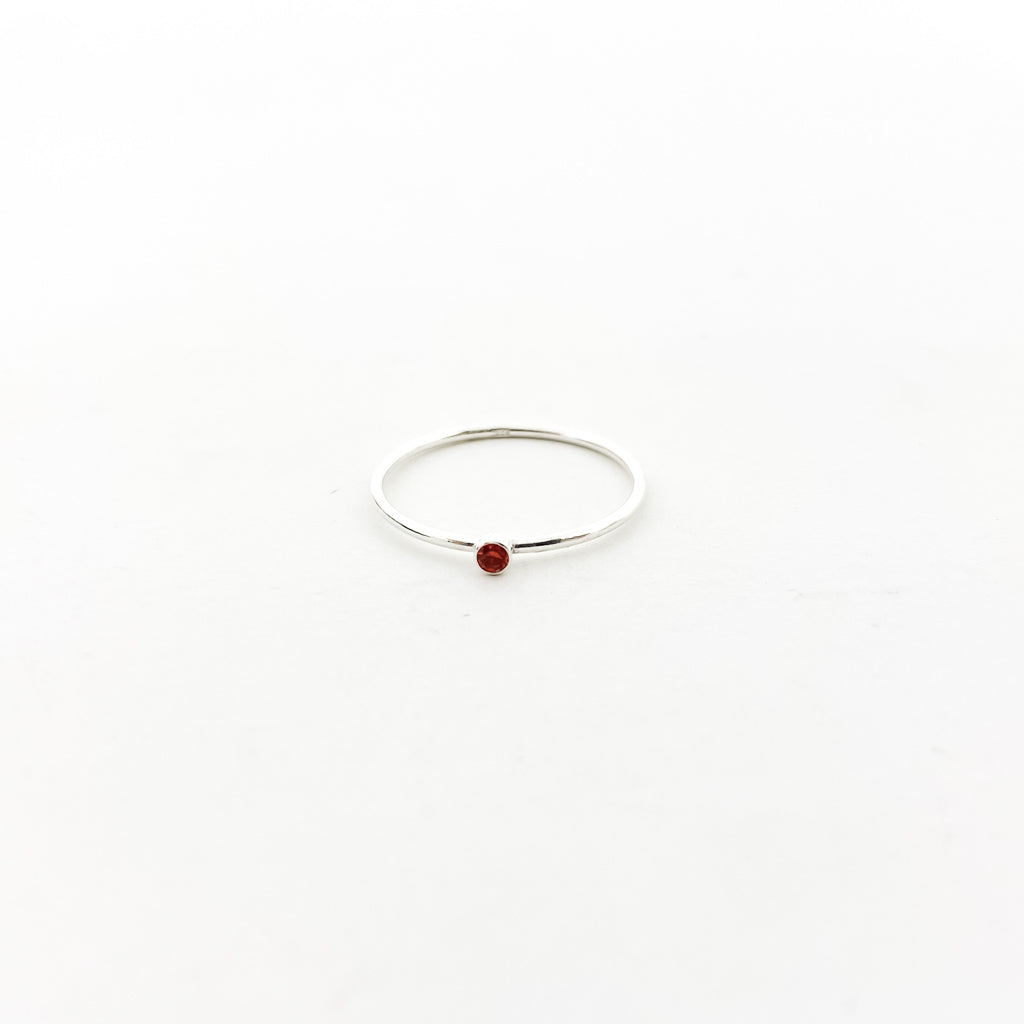 Bella Birthstone Ring |Silver - MTT Collective
