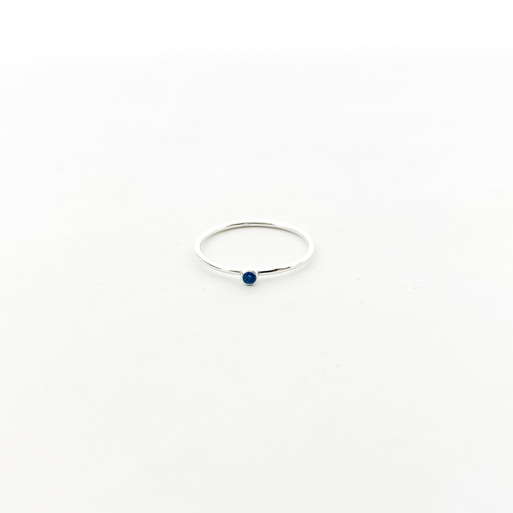 Bella Birthstone Ring |Silver - MTT Collective