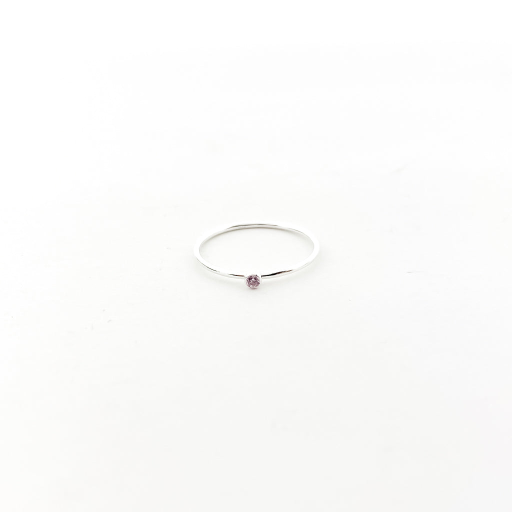 Bella Birthstone Ring |Silver - MTT Collective