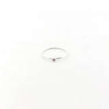 Bella Birthstone Ring |Silver