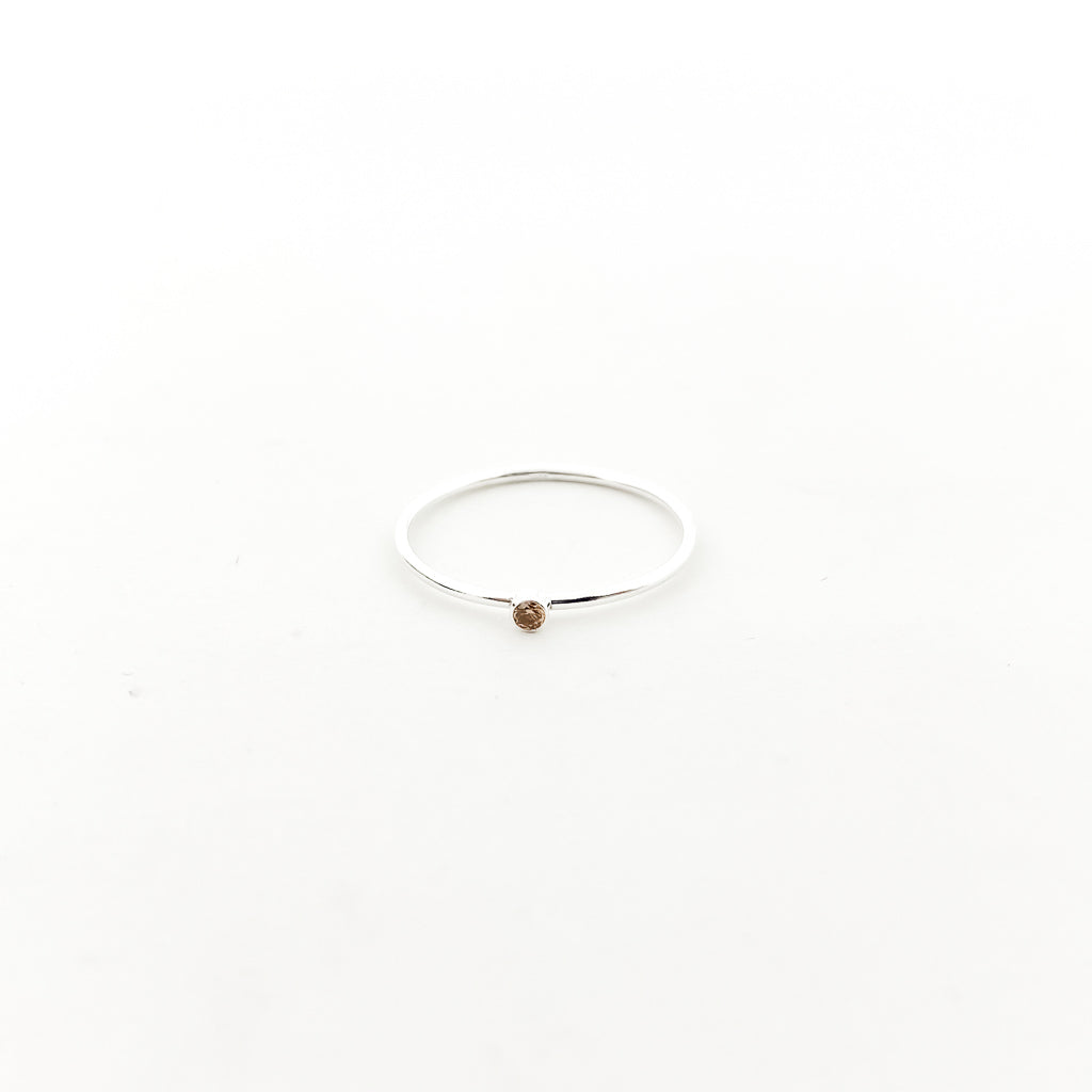 Bella Birthstone Ring |Silver - MTT Collective
