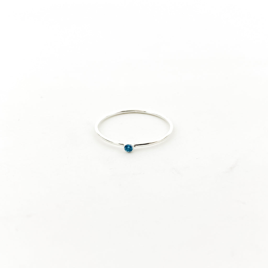 Bella Birthstone Ring |Silver - MTT Collective
