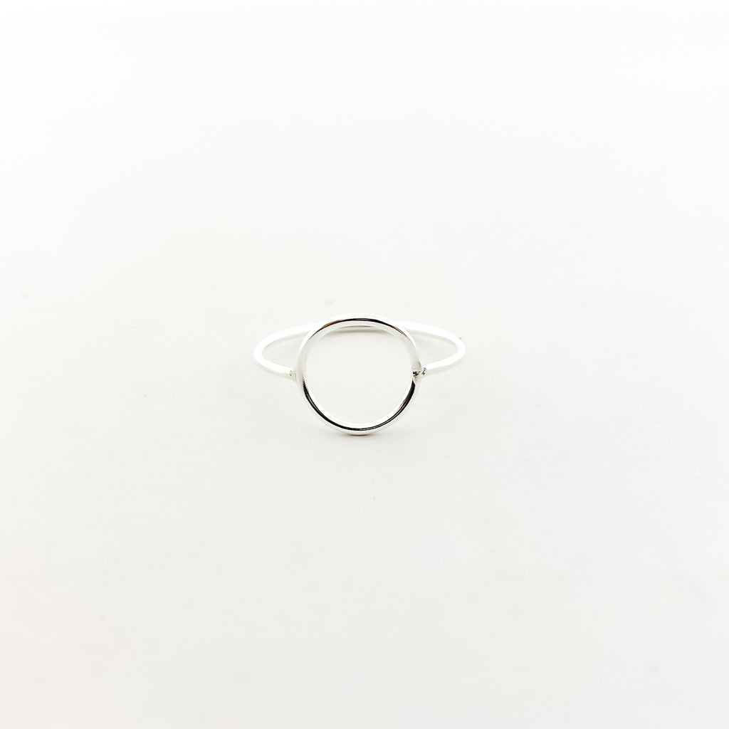 Luna Circle Ring | Silver - MTT Collective