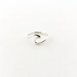 High Tide Thick Wave Ring | Silver