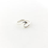 High Tide Thick Wave Ring | Silver