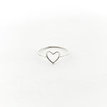 Open Heart Ring | Silver - MTT Collective