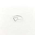 Open Heart Ring | Silver - MTT Collective