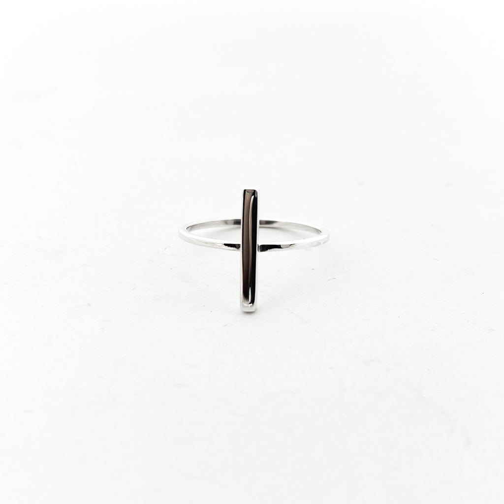 Geo Bar Ring | Silver - MTT Collective