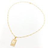 Indie Initial Necklace | Gold