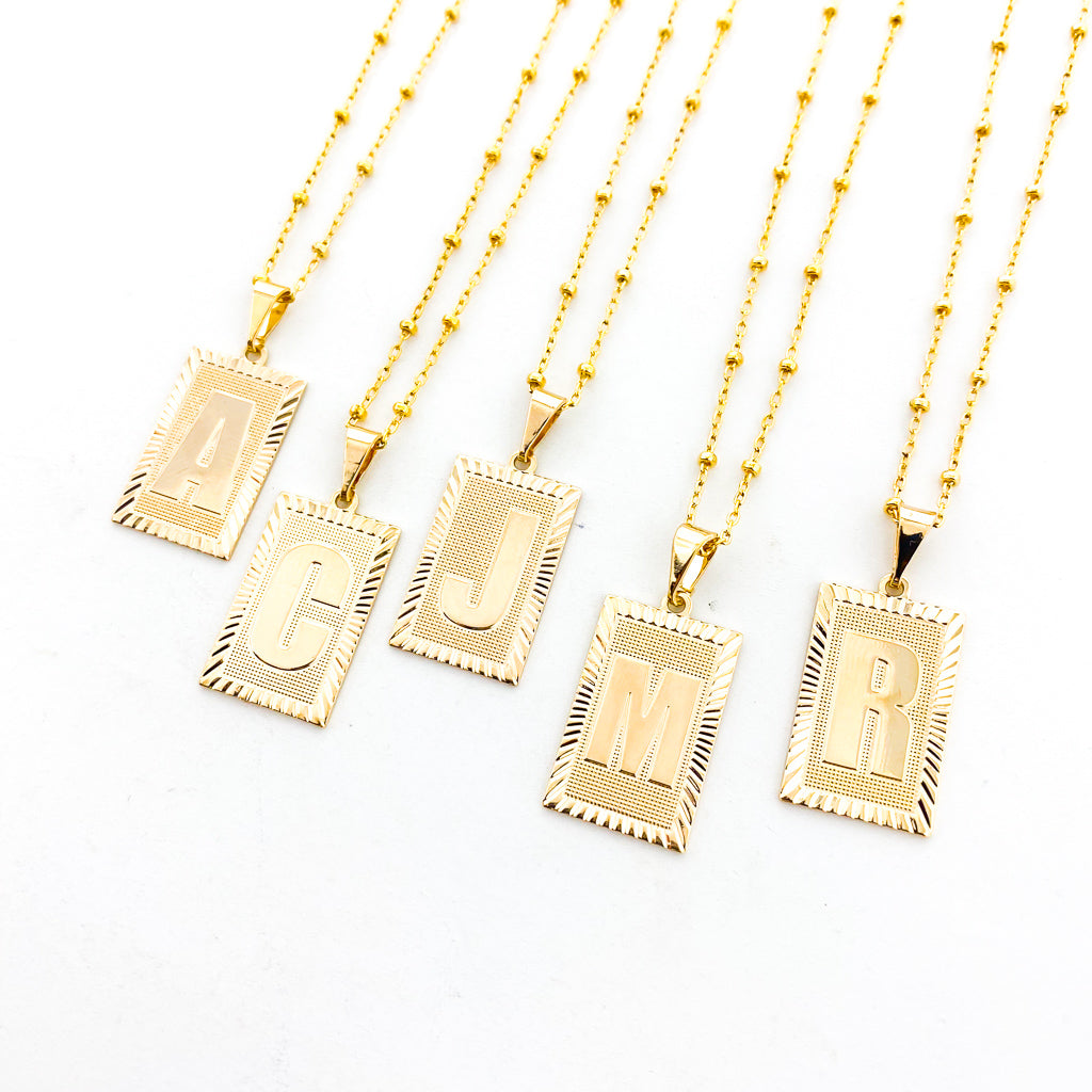 Indie Initial Necklace - MTT Collective
