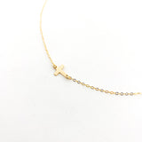 LITTLE HELD CROSS NECKLACE | 14K GOLD-FILLED - MTT Collective