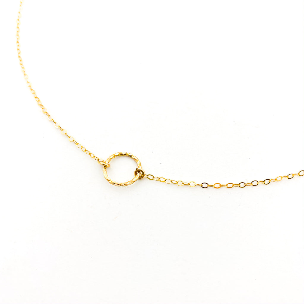 MINI TWISTED UNENDING LOVE NECKLACE | 14K GOLD-FILLED - MTT Collective