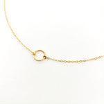 MINI TWISTED UNENDING LOVE NECKLACE | 14K GOLD-FILLED - MTT Collective