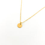 14K GOLD-FILLED OPEN DISC NECKLACES | SIZE OPTIONS - MTT Collective