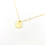 14K GOLD-FILLED OPEN DISC NECKLACES | SIZE OPTIONS - MTT Collective