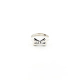 Bow Tie Ring | Silver