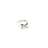 Bow Tie Ring | Silver