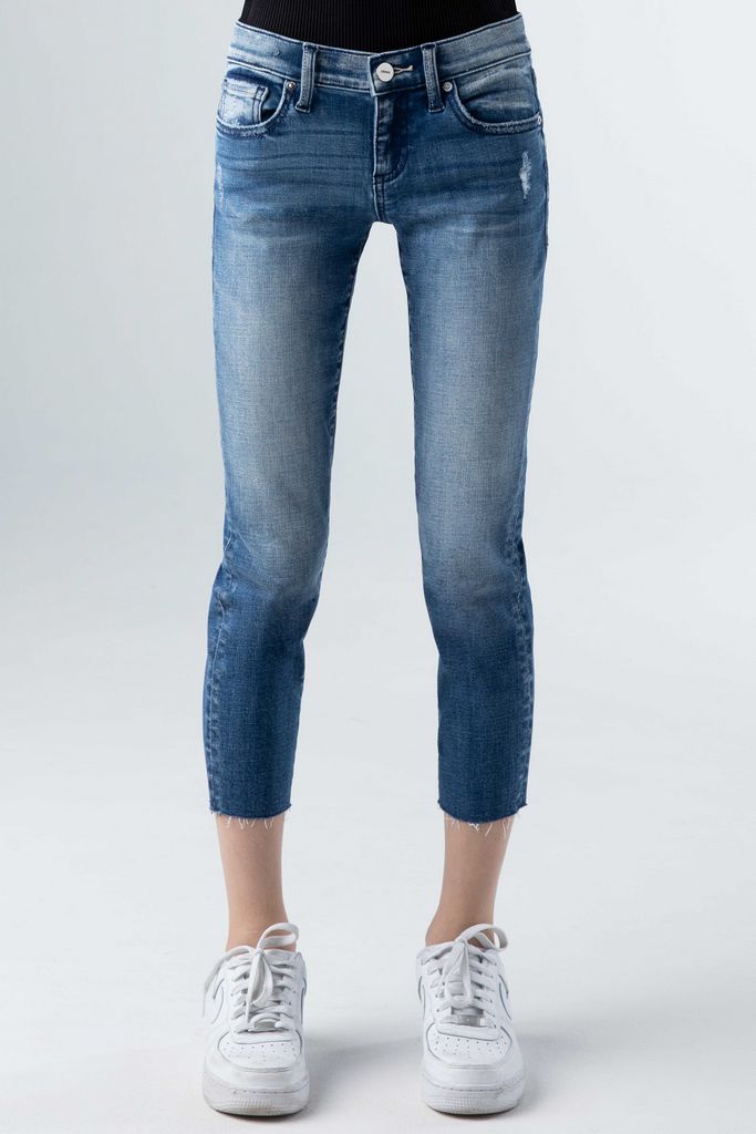 Youth High-Rise Skinny Cut Jeans - MTT Collective