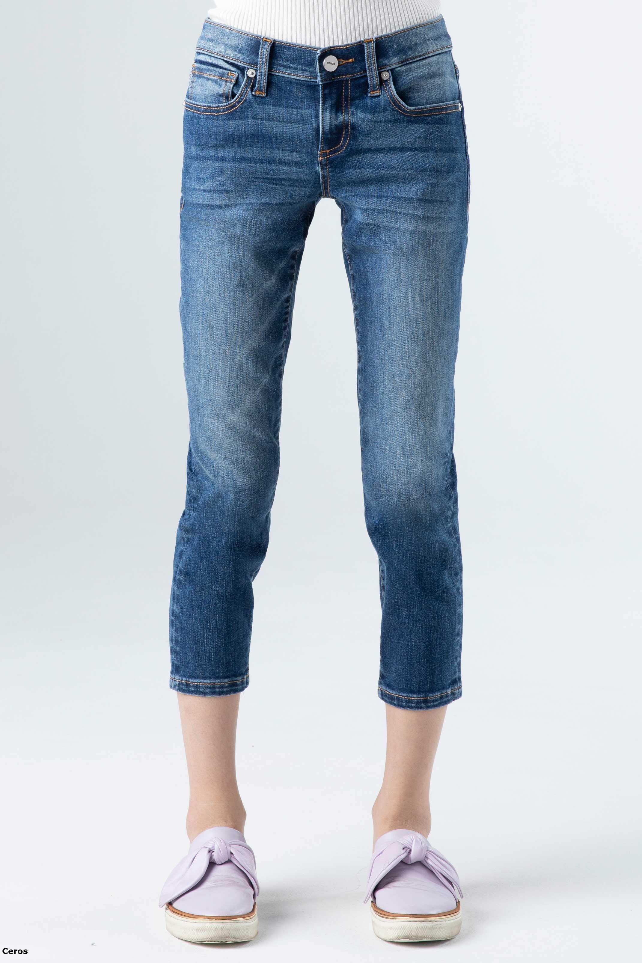 Youth High-Rise Skinny Cut Jeans - MTT Collective
