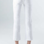 HIGH RISE STRAIGHT CUT JEANS | WHITE - MTT Collective