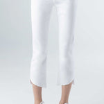 HIGH RISE STRAIGHT CUT JEANS | WHITE - MTT Collective