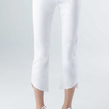HIGH RISE STRAIGHT CUT JEANS | WHITE - MTT Collective