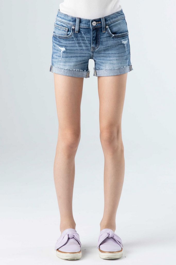Cuffed Worn Shorts - MTT Collective