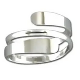 Serenity Spiral Ring | Silver