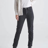Midweight Performance Denim High Rise Straight - MTT Collective