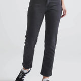 Midweight Performance Denim High Rise Straight - MTT Collective