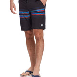 Rockaway Stripe 8" Board Short