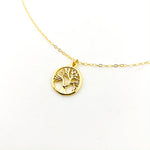 Aisha Tree of Life Necklace | Gold - MTT Collective