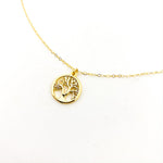 Aisha Tree of Life Necklace | Gold - MTT Collective