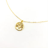 Aisha Tree of Life Necklace | Gold - MTT Collective