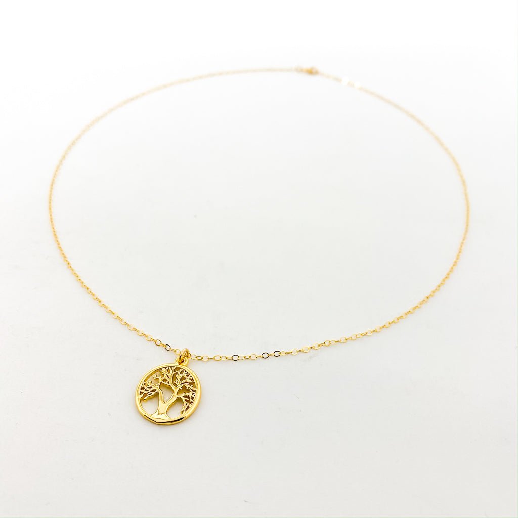 Aisha Tree of Life Necklace | Gold - MTT Collective