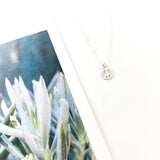 Alani Mini Peace Charm Necklace | Silver - MTT Collective
