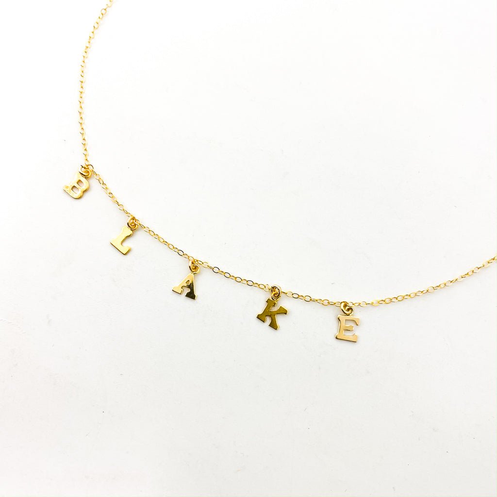 Amora Name Necklace - MTT Collective