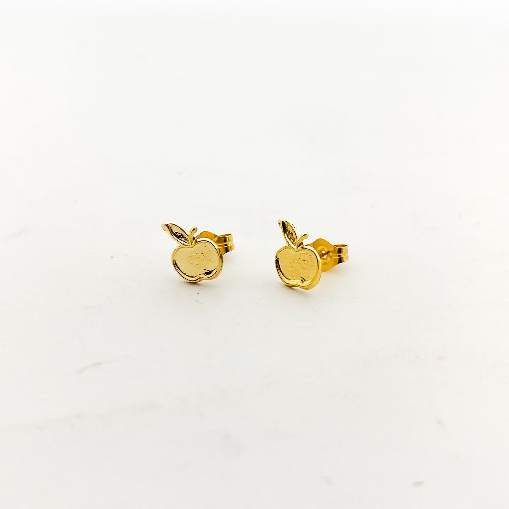 Apple Stud Earrings - MTT Collective