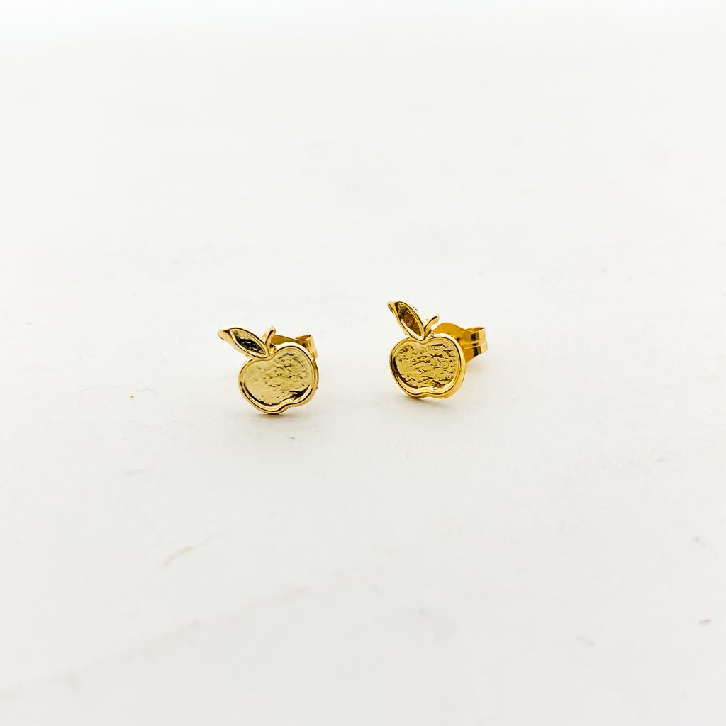 Apple Stud Earrings - MTT Collective