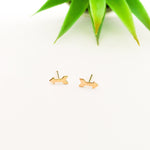 Arrow Stud Earrings | Gold - MTT Collective