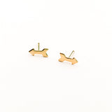 Arrow Stud Earrings | Gold - MTT Collective