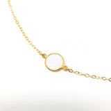 Aurora Held Opal Necklace | Gold - MTT Collective