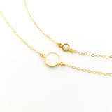 Aurora Held Opal Necklace | Gold - MTT Collective