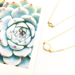 Aurora Held Opal Necklace | Gold - MTT Collective